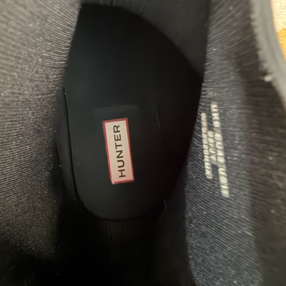 Hunter Black Waterproof Boots - Picture 6 of 8